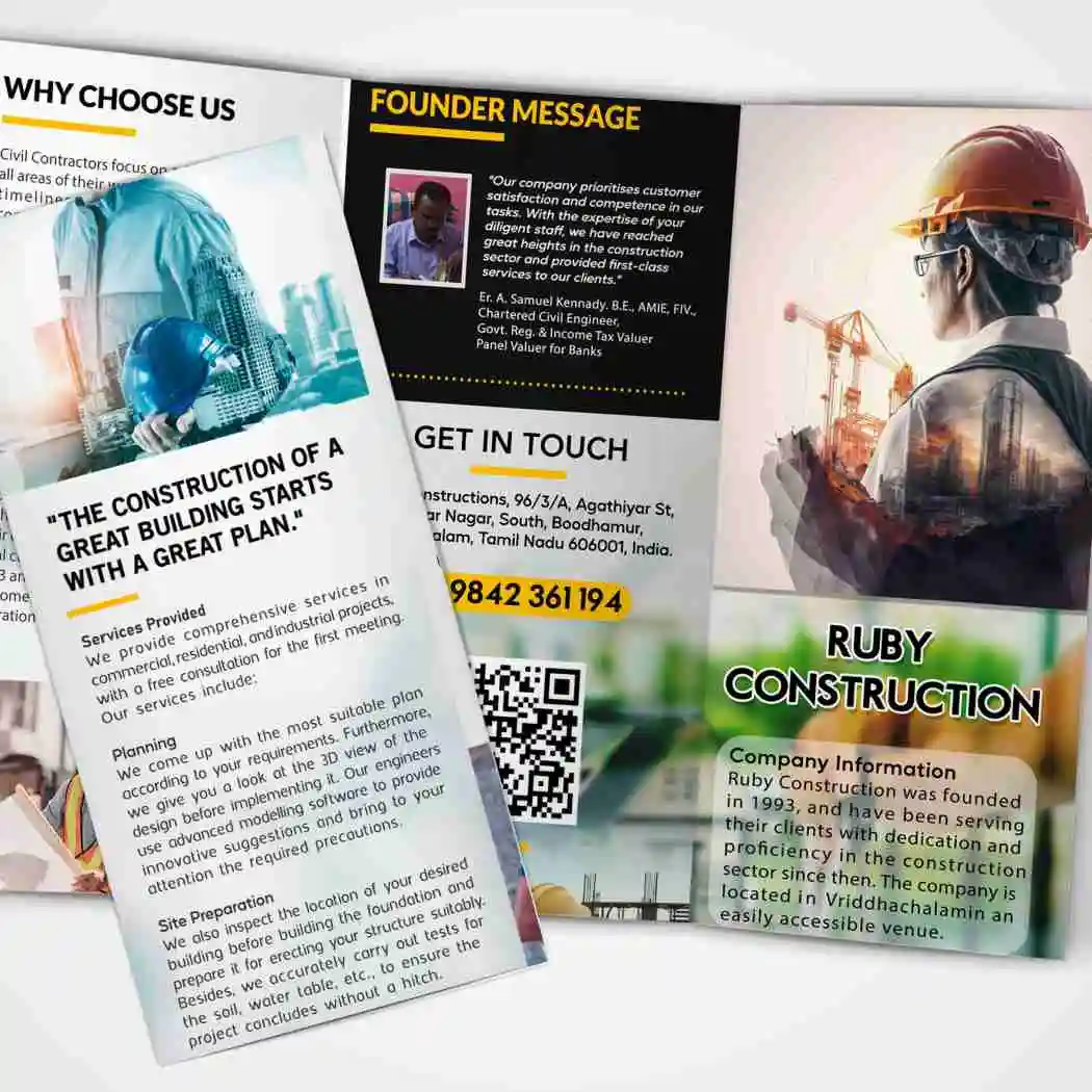 ruby construction brochure